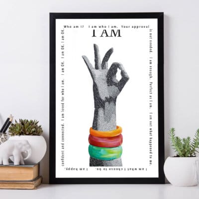 Susan Clifton - A am OK Art Print