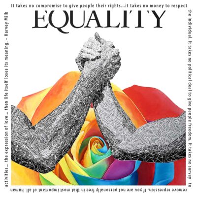 Harvey Milk Quote - Equality Art