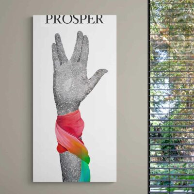 Prosper Original Artwork | 30x60 | Susan Clifton