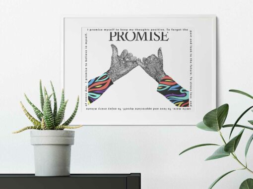 Paper Art Print of Promise