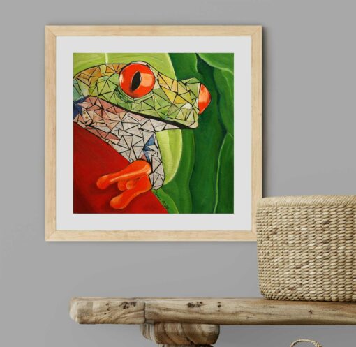 Tree Frog Artwork by Susan Clifton