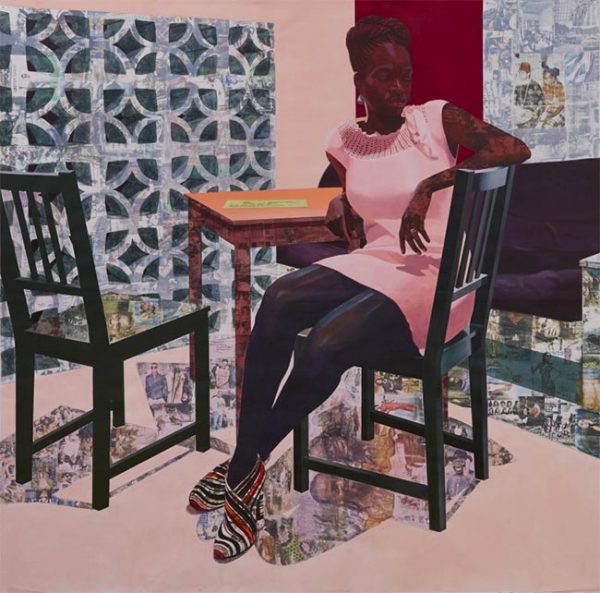 Njideka-Akunyili Crosby collage artist