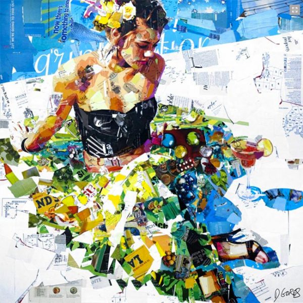 derek gores collage artist