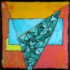 abstract art block colors 12 x 12