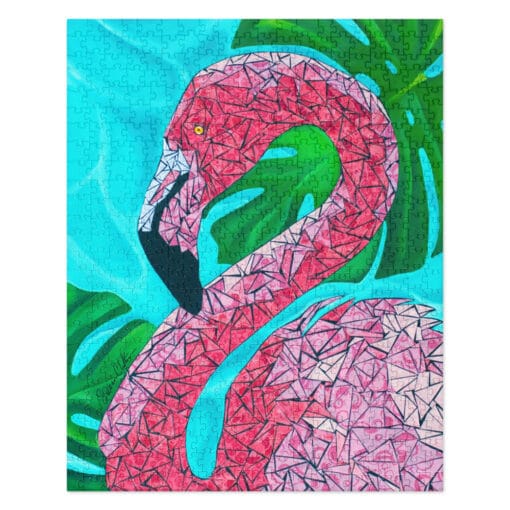 flamingo jigsaw puzzle