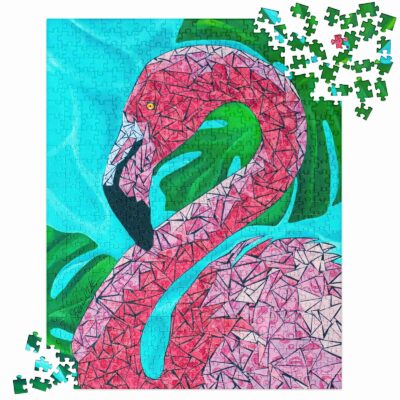 flamingo jigsaw puzzle