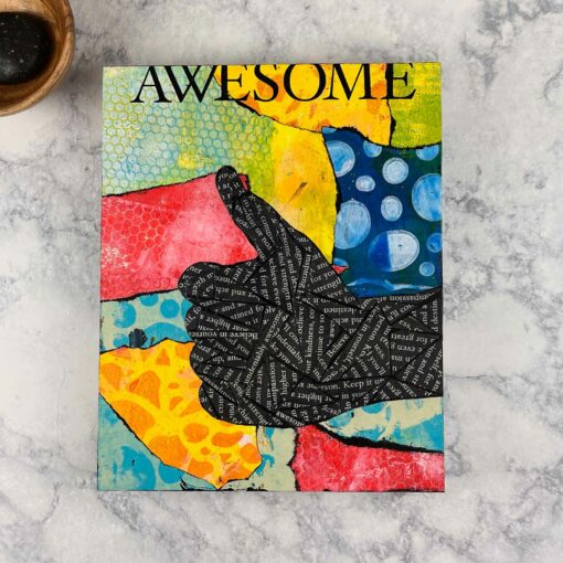 Awesome Vibe Artwork by Susan Clifton | 8x10"