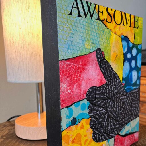Awesome Vibe Artwork by Susan Clifton | 8x10"
