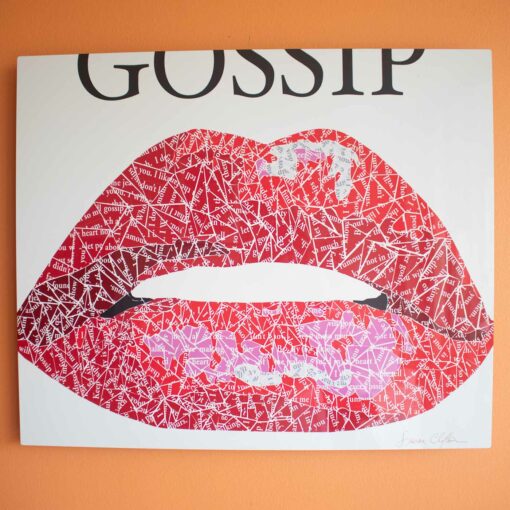 Limited Edition Metal Print - Gossip by Artist Susan Clifton