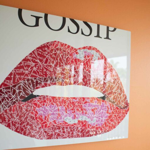 Limited Edition Metal Print - Gossip by Artist Susan Clifton