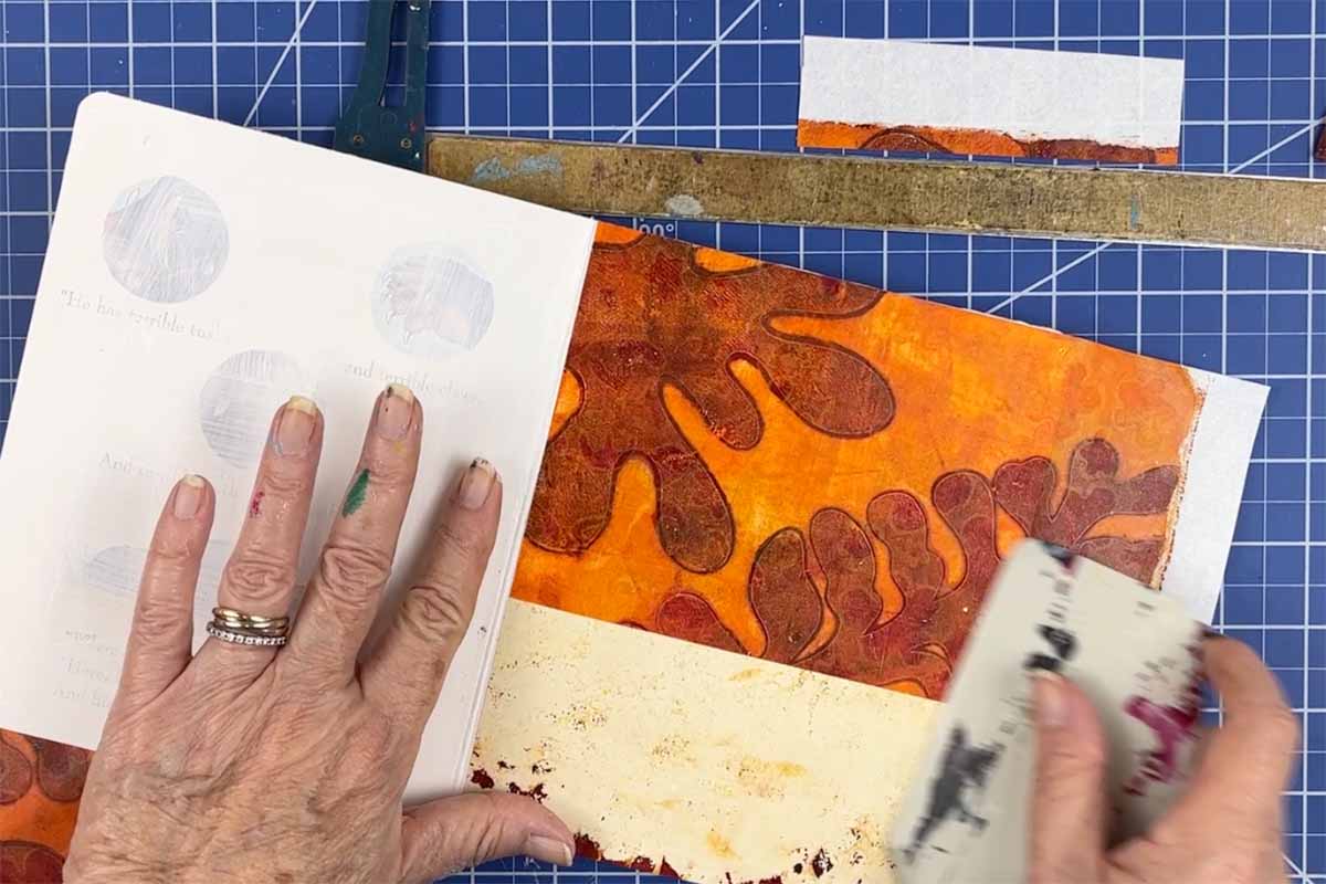 Gel Prints to Collage