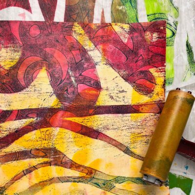 Gel Printing Classes with Susan Clifton