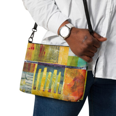 Abstract Crossbody bag